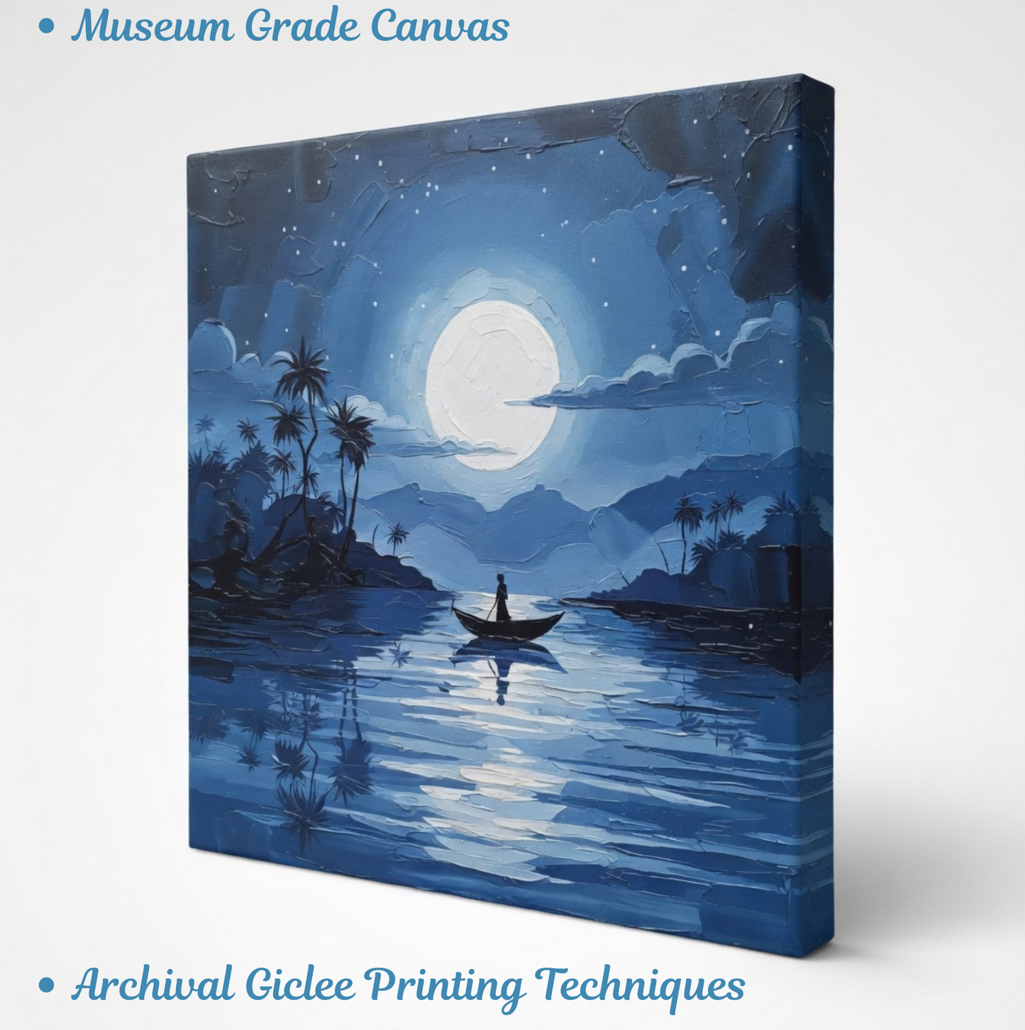Midnight Serenity Moonlit Voyage