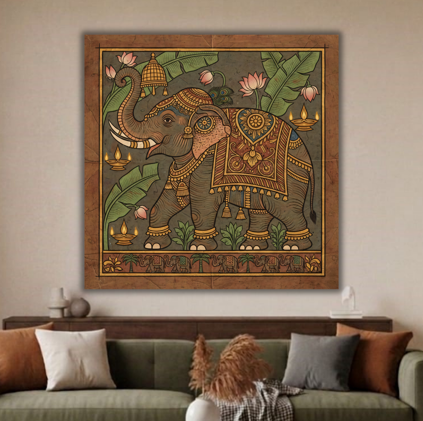 Royal Celebration Gilded Elephant