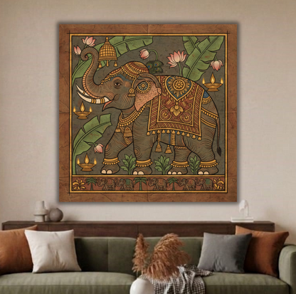 Royal Celebration Gilded Elephant