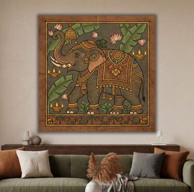 Royal Celebration Gilded Elephant