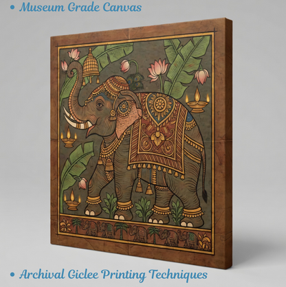Royal Celebration Gilded Elephant
