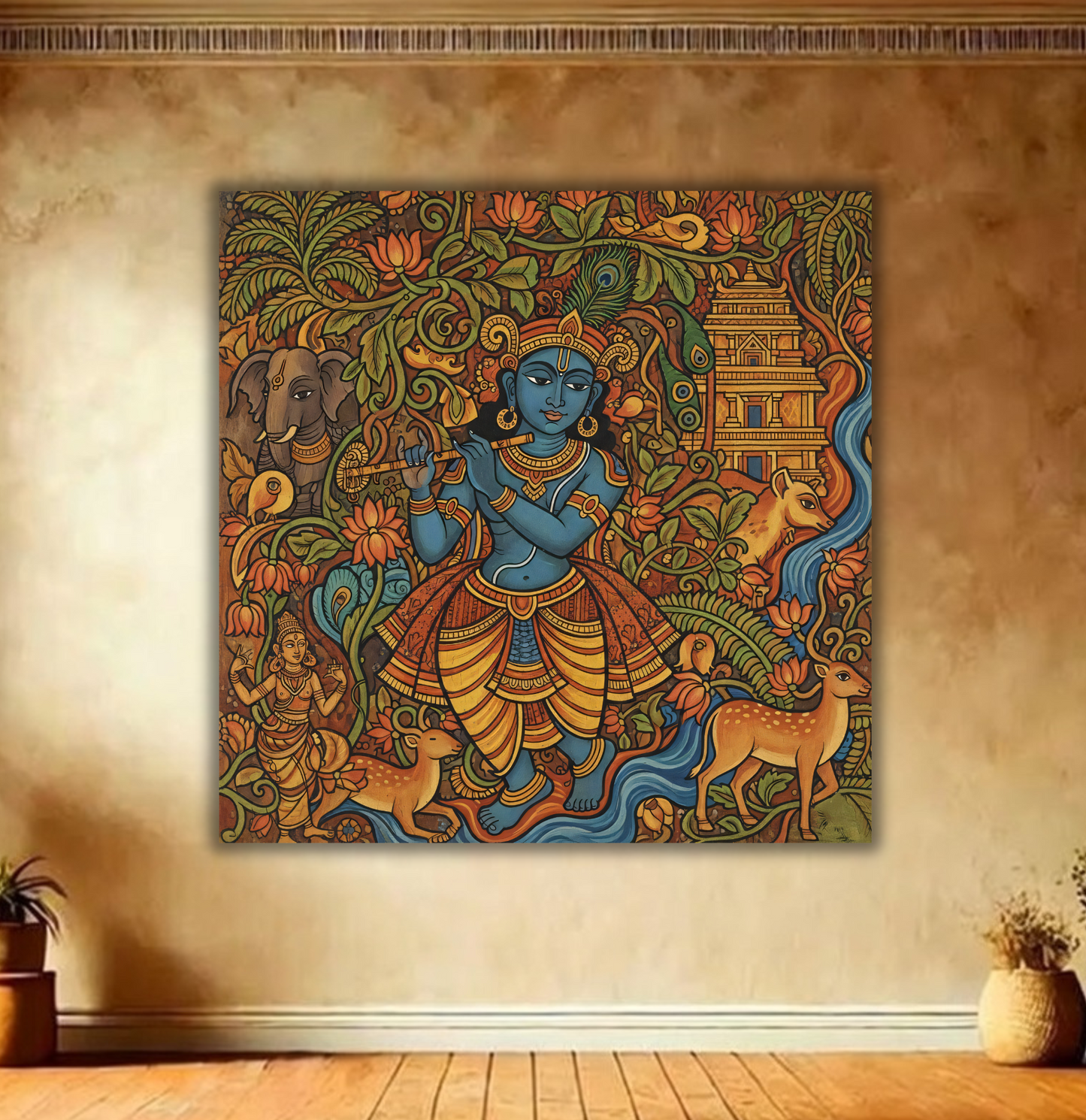 Lord Krishna’s Divine Flute Melody