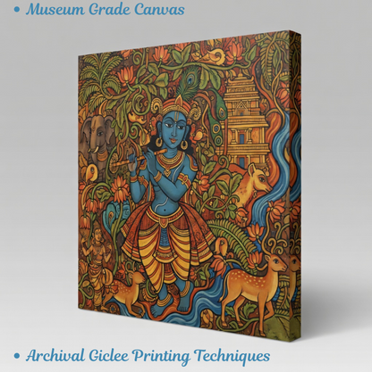 Lord Krishna’s Divine Flute Melody