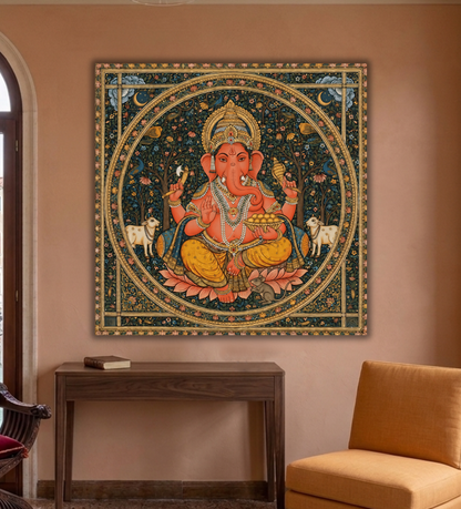 Lord Ganesha Divine Prosperity