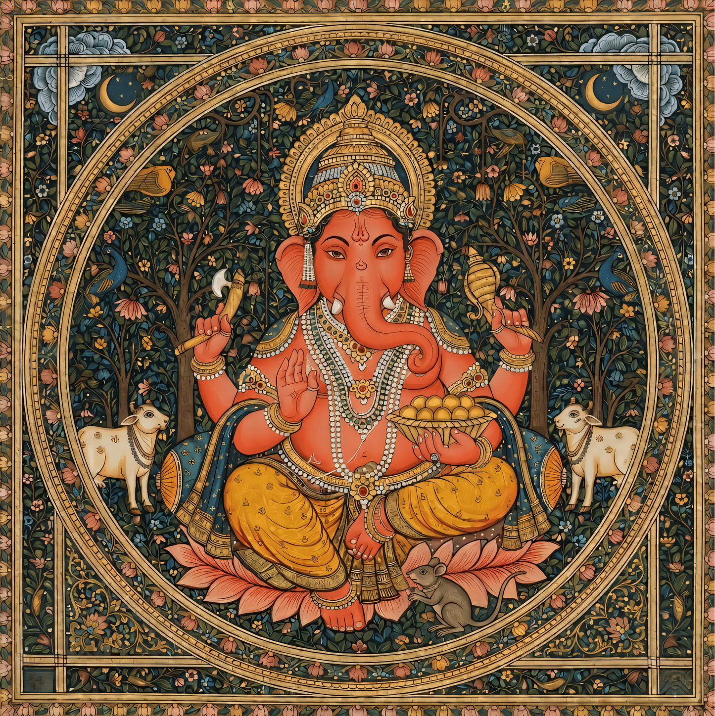 Lord Ganesha Divine Prosperity