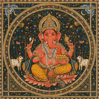 Lord Ganesha Divine Prosperity