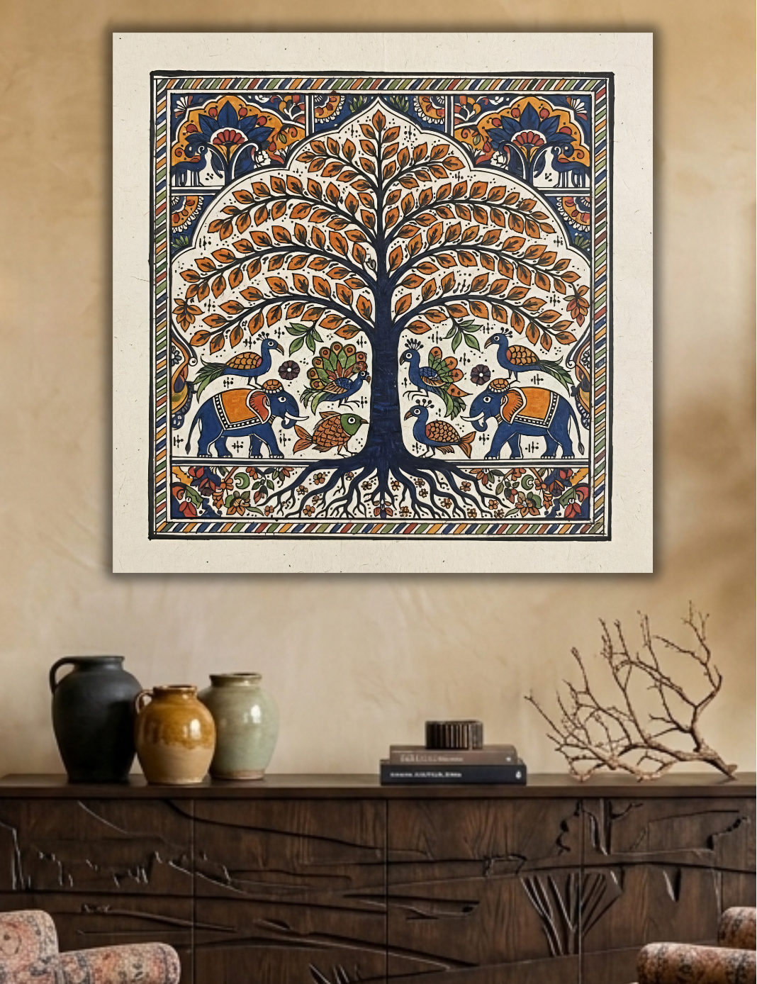 Tree of Life Heritage Garden Canvas