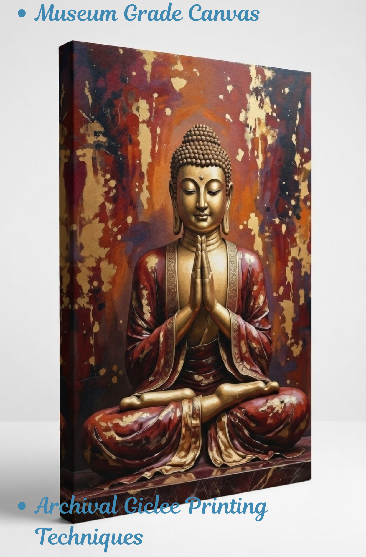 Golden Zen Buddha