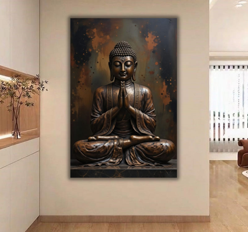 Bronze Serenity Buddha