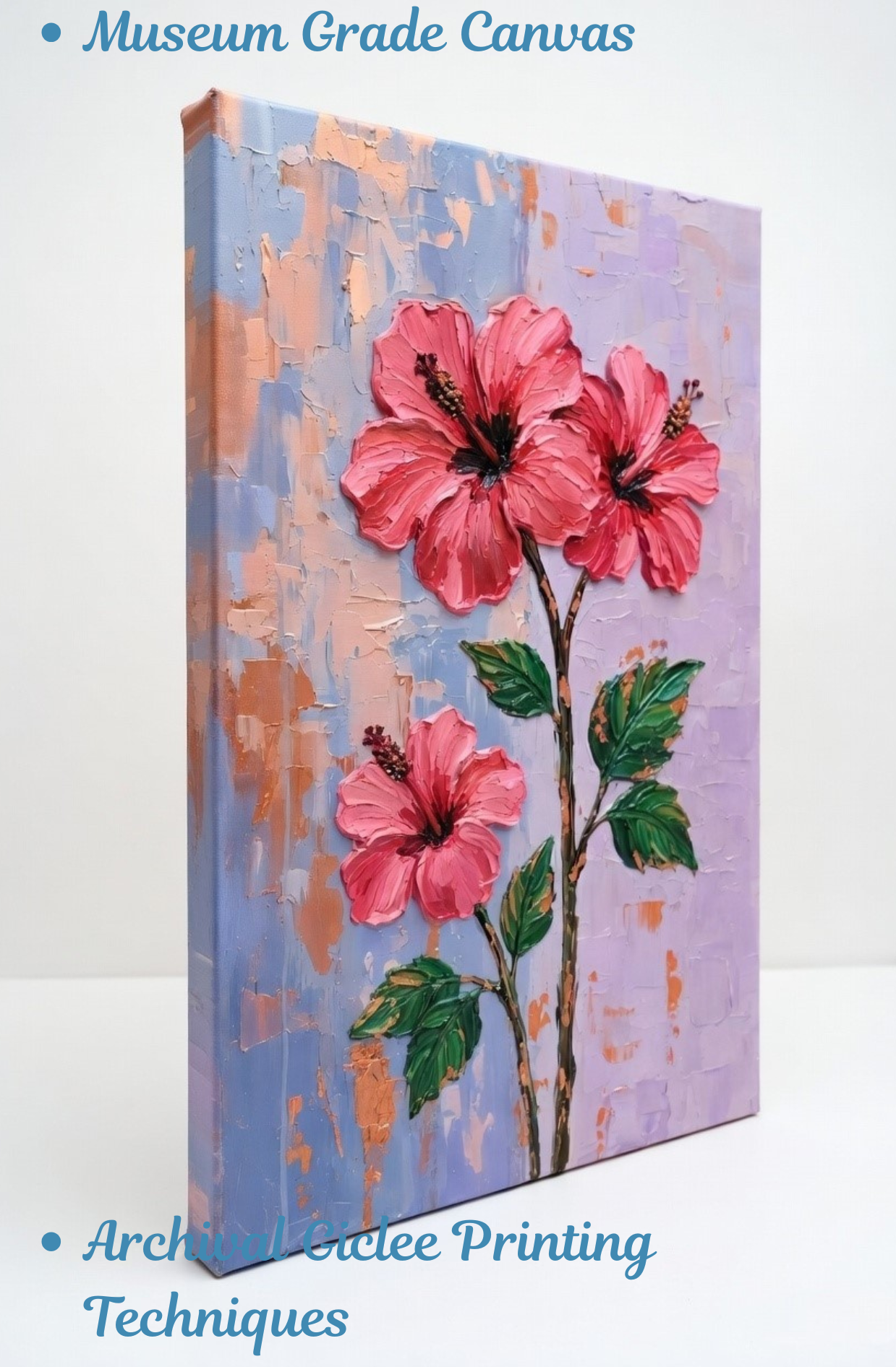 Blushing Hibiscus Bloom