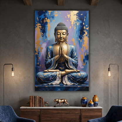 Cerulean Zen Buddha