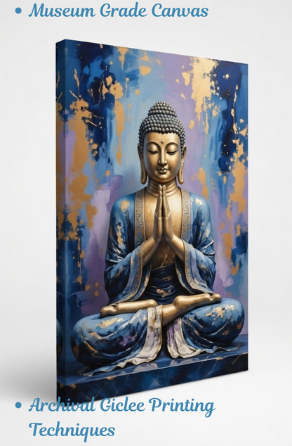 Cerulean Zen Buddha