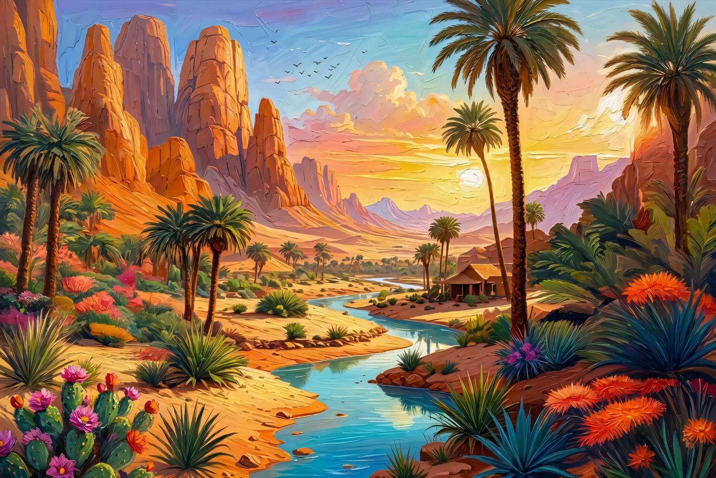 Desert Oasis Glow