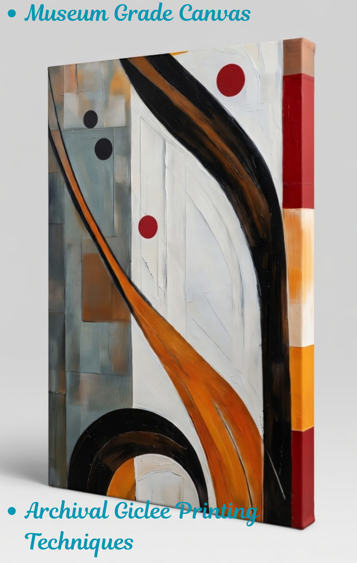 Modern Geometric Flow - Abstract Expressionism