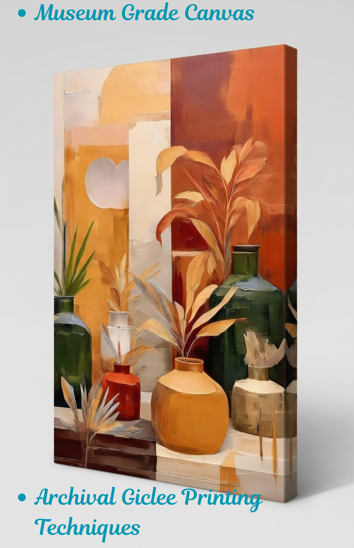 Earthbound Still Life - Abstract Botanical Art