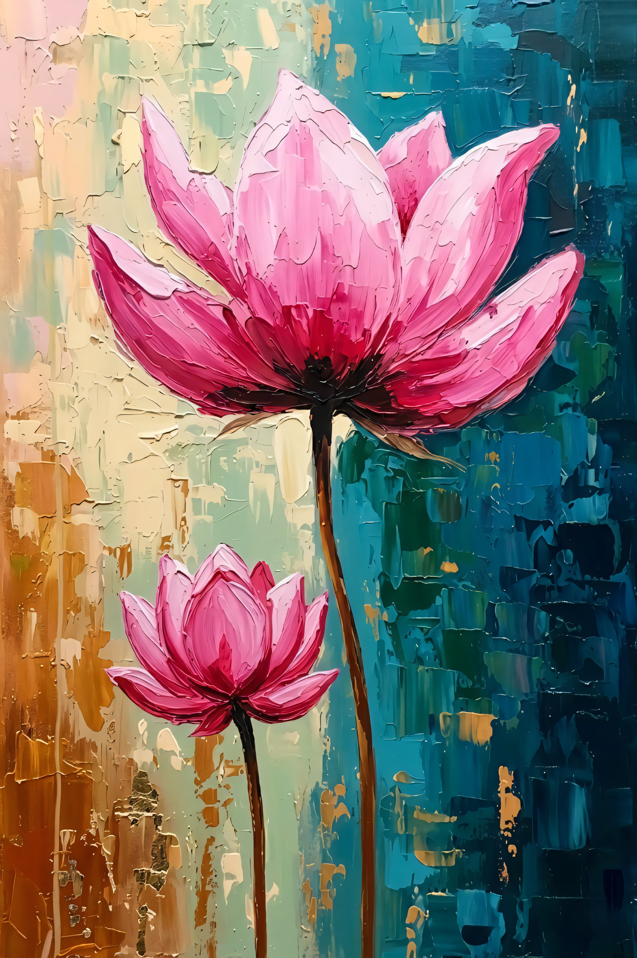 Gilded Lotus Bloom