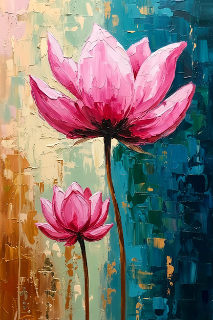 Gilded Lotus Bloom