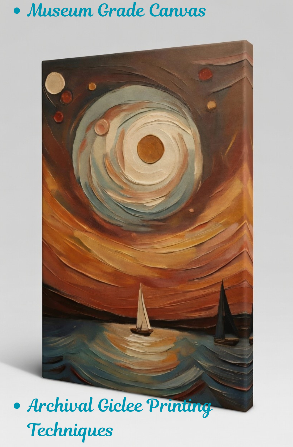 Sailor's Horizon - Modern Abstract Canvas