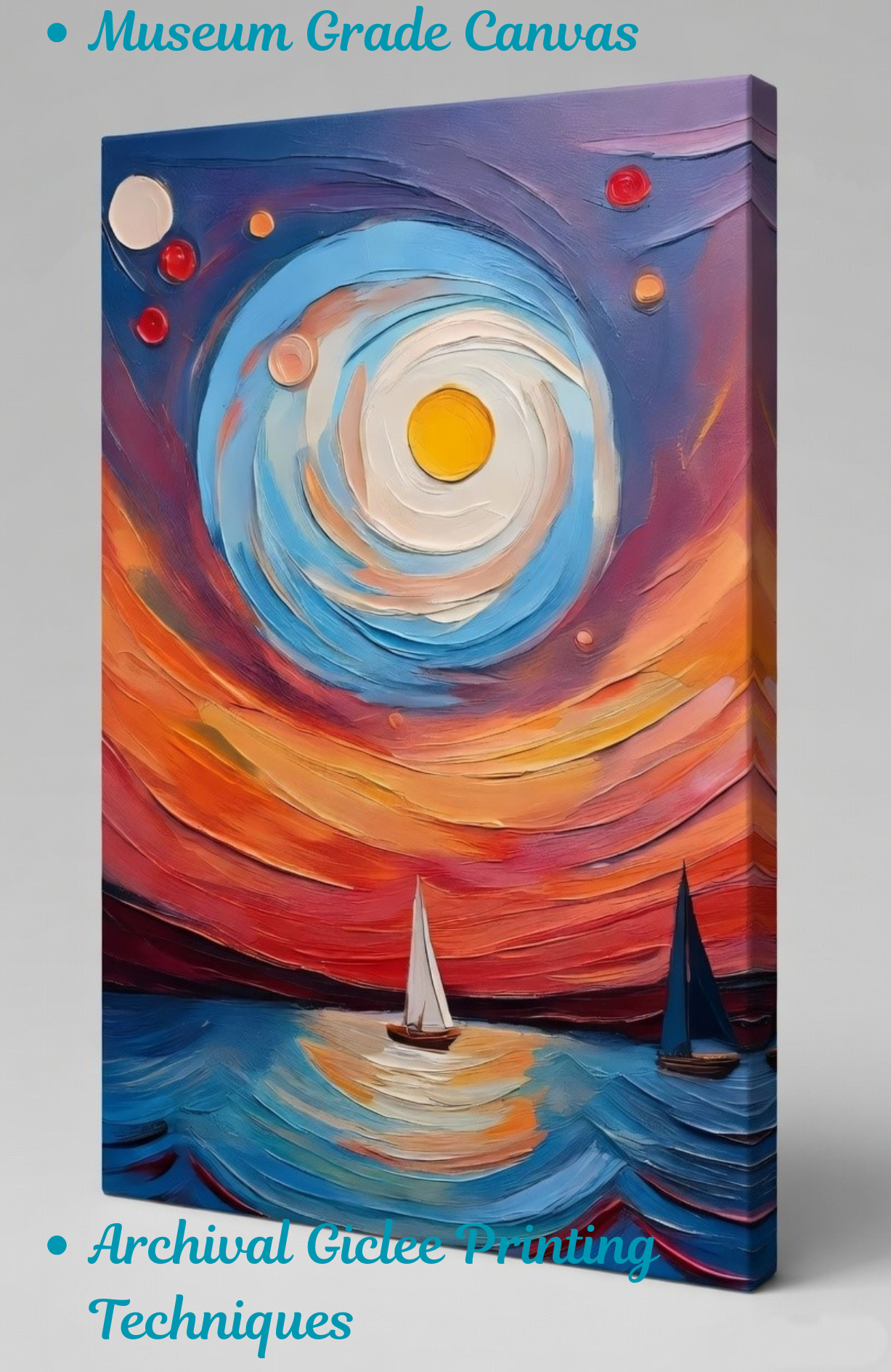 Sailor's Horizon - Modern Abstract Canvas