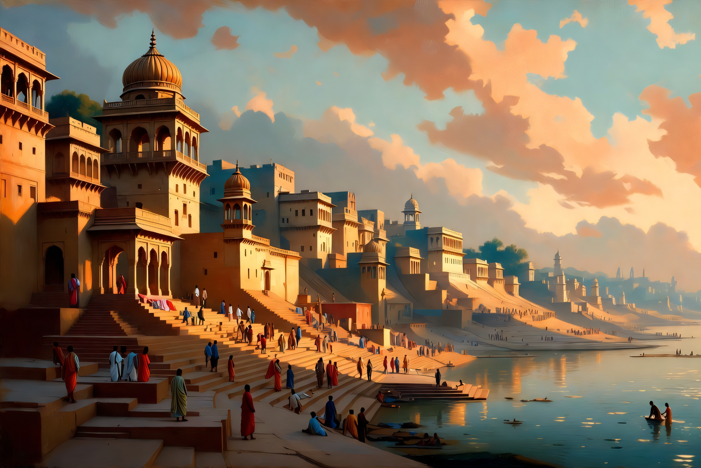 Golden Ghats of Varanasi