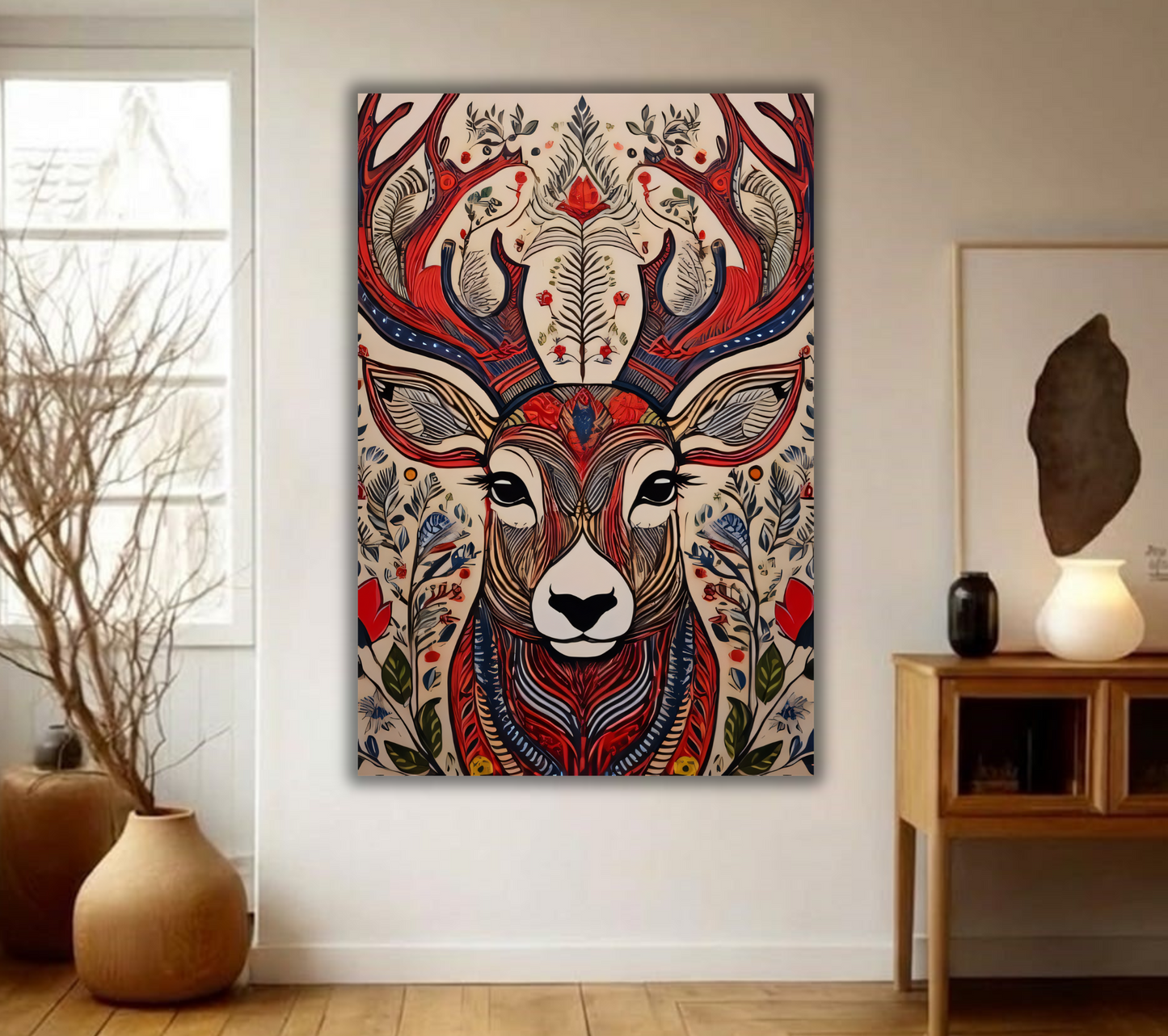 Folk-Art Majestic Stag