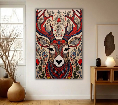 Folk-Art Majestic Stag