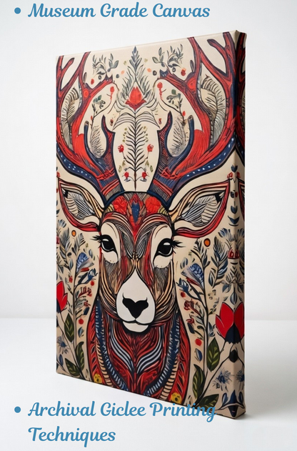 Folk-Art Majestic Stag