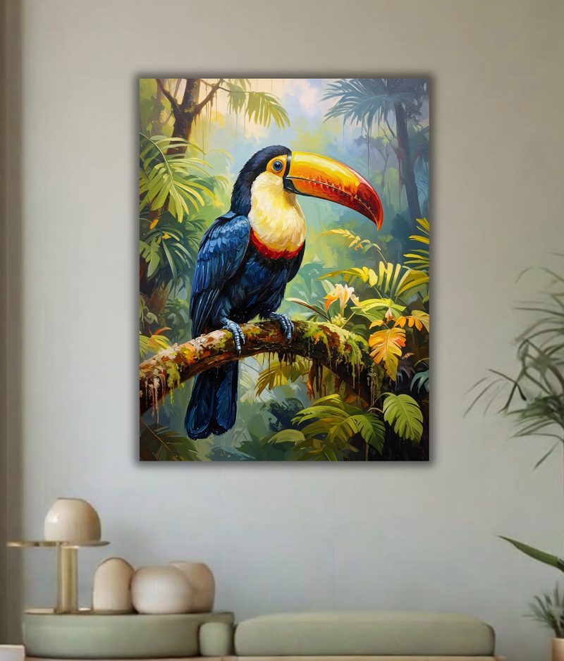 Tropical Majesty: Toucan in Paradise