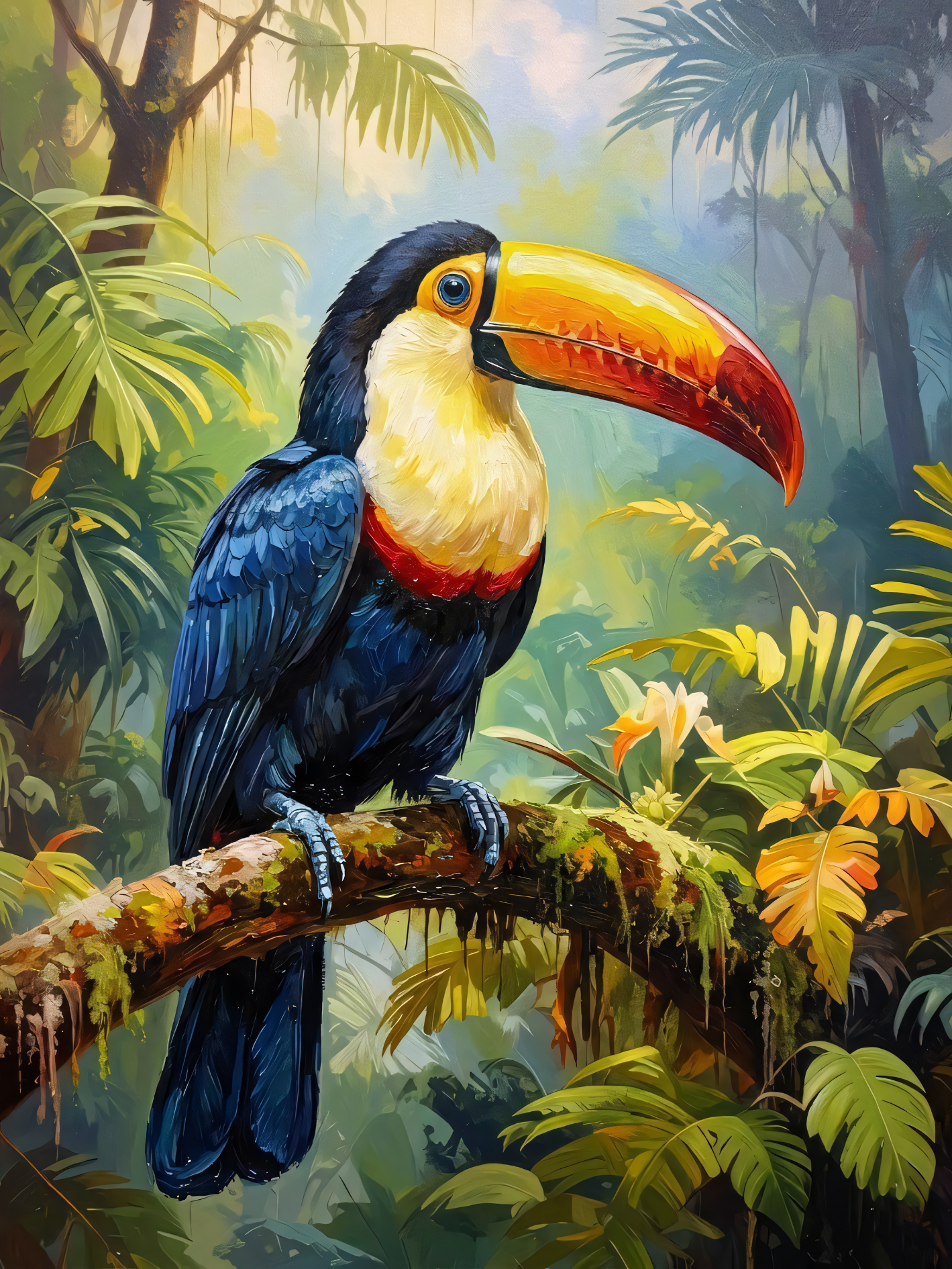 Tropical Majesty: Toucan in Paradise