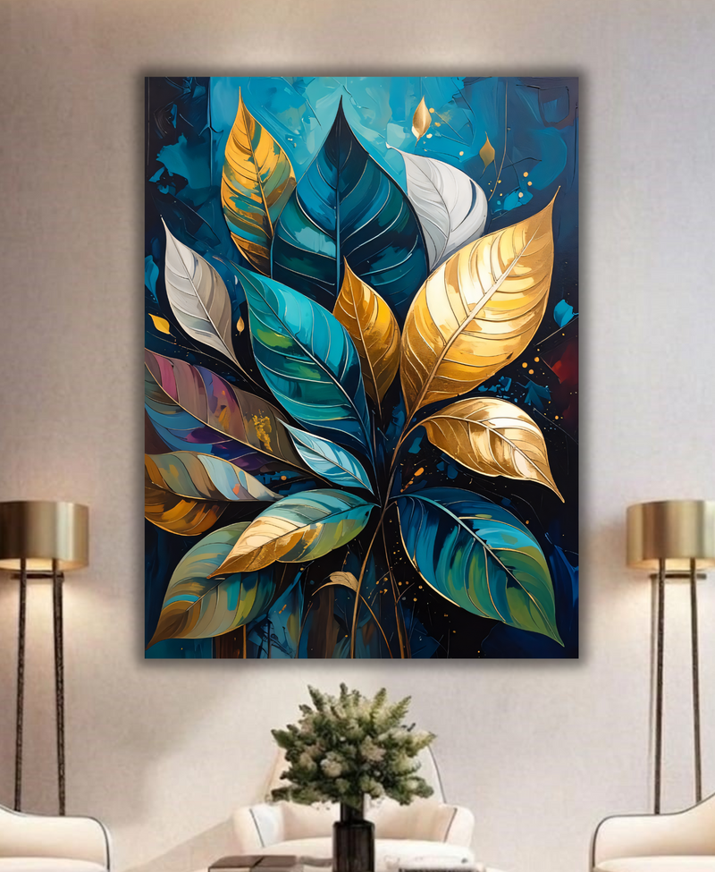 Midnight Gilded Foliage