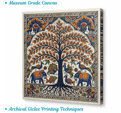 Tree of Life Heritage Garden Canvas